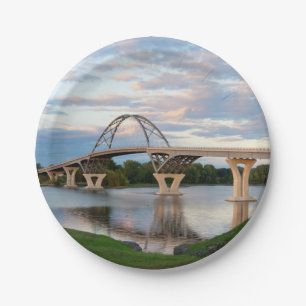 Plato De Papel Puente Champlain