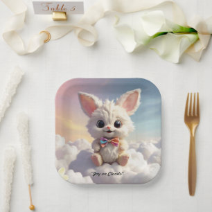 Plato De Papel "Puffy Pal"