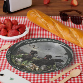 Plato De Papel Punteros de corto alcance alemanes