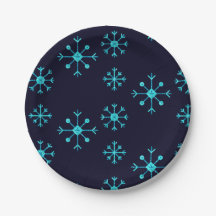 Purpurina azul Snowflakes