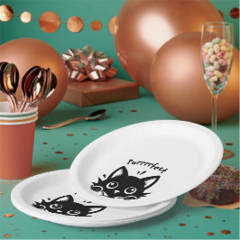 Plato De Papel Purrrrfecto