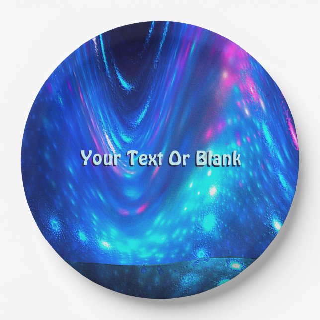 Plato De Papel Qaanaaq - Luces del Norte (Anverso)