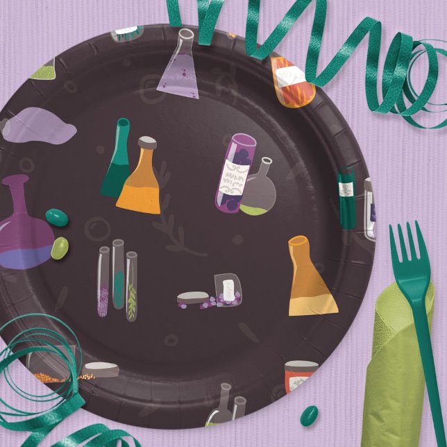 Plato De Papel Qué hay en la botella - pociones e ingredientes (Subido por el creador)