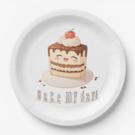 Plato De Papel ¡Que me haga el día!