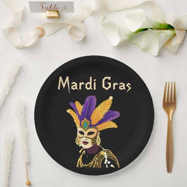 Plato De Papel "Que se cumplan los buenos tiempos: Celebración de (Boda)