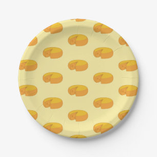 Plato De Papel Queso Gouda redondea Gastronomía Holandesa de Ali