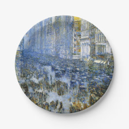 Plato De Papel Quinta Avenida en invierno (Nueva York) (Nueva Yor