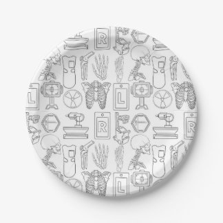 Plato De Papel Rad Tech Fiesta