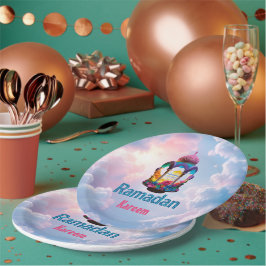 Plato De Papel Ramadan Kareem