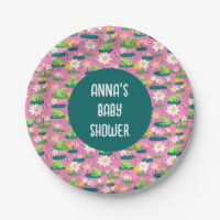 Ranas y Lily Pads Cute cumpleaños BABY SHOWER