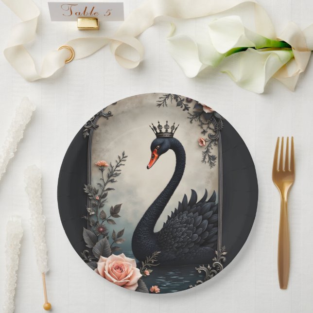 Plato De Papel Rare as a black swan, timeless as true love.  (Boda)