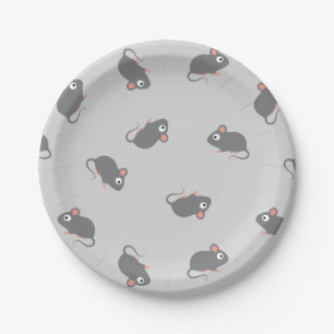 Plato De Papel Ratón
