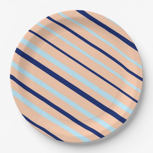 Plato De Papel Rayos (Anverso)