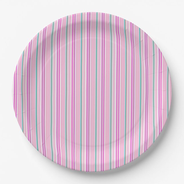 Plato De Papel Rayos (Anverso)