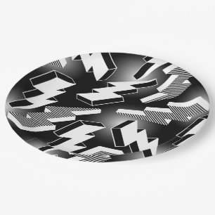 Plato De Papel Rayos