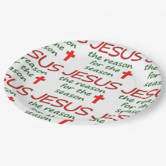 Plato De Papel Razón de JESÚS de la estación