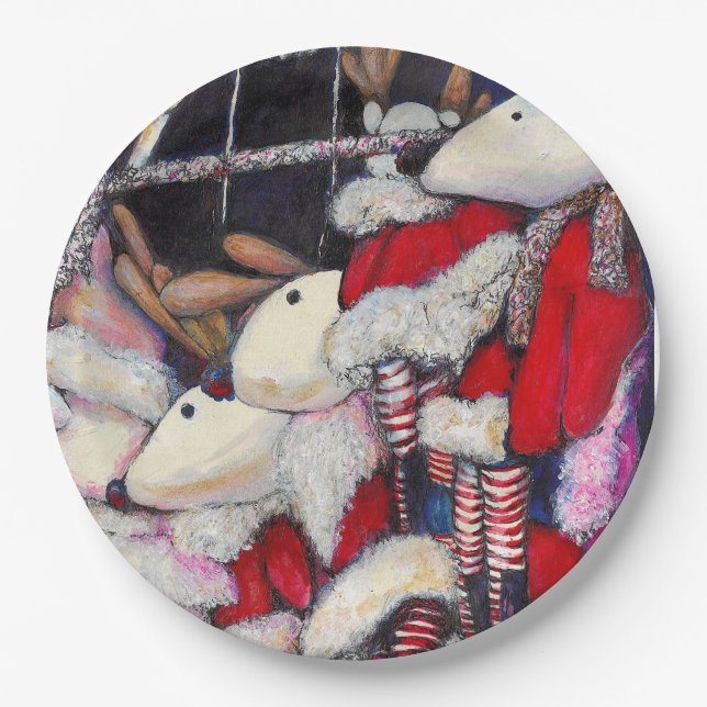 Plato De Papel Realidad en las vacaciones (Anverso)