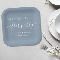 Recepción de Boda Dusty Blue Felices para Siempre