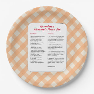 Plato De Papel Receta preferida de la familia - empanada