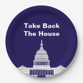 Plato De Papel Recuperar la Cámara de Representantes