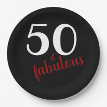 Red Fifty y Fabulous Black Birday Party