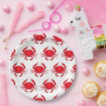 Red Maryland Hard Shell Crab Beach Ocean Sea