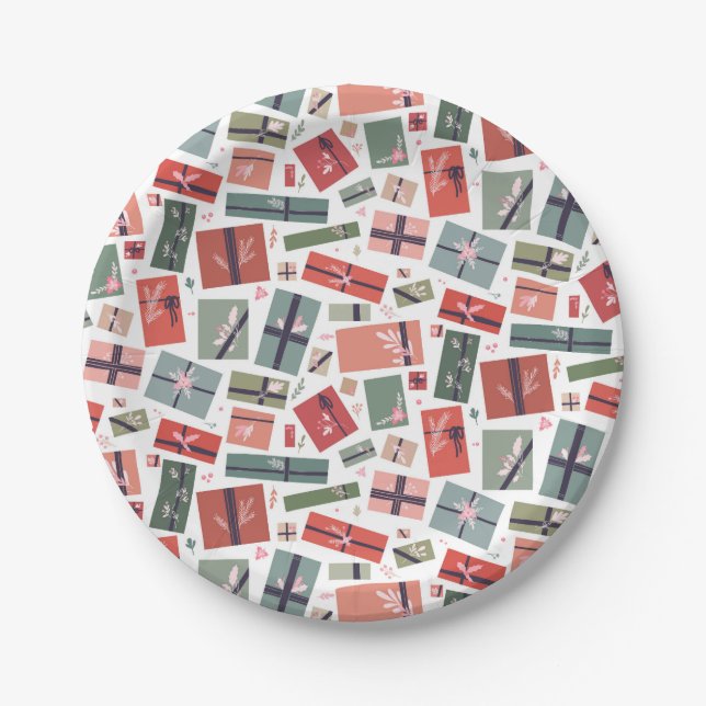 Plato De Papel Regalos de Higge (Anverso)