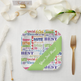 Plato De Papel Regalos Únicos Y Especiales De Fiesta De Cumpleaño