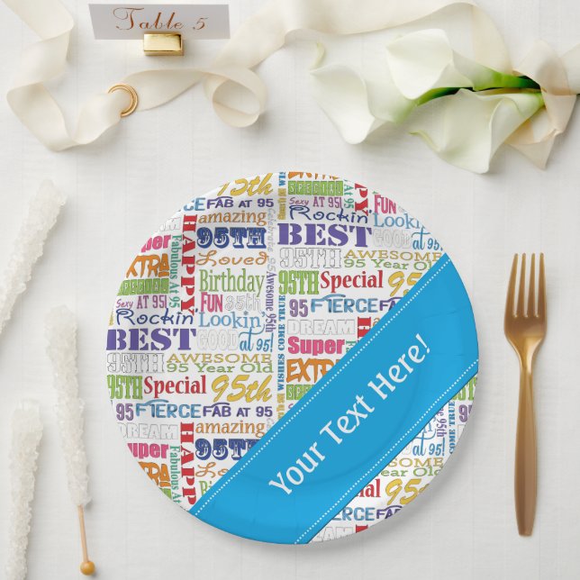 Plato De Papel Regalos Únicos Y Especiales De La Fiesta De Cumple (Boda)