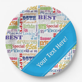 Plato De Papel Regalos Únicos Y Especiales De La Fiesta De Cumple