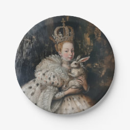 Plato De Papel Regina - Placas de papel redondo