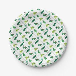 Plato De Papel reptil