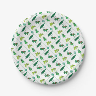 Plato De Papel reptil