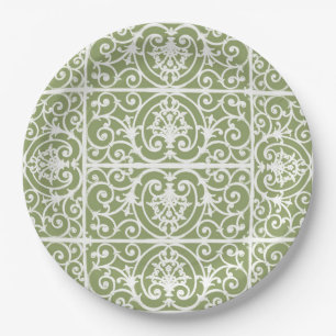 Plato De Papel Resaltar hierro