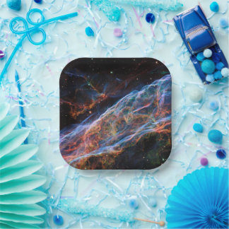 Plato De Papel Restos de Supernova de la Nebulosa del Velo Telesc