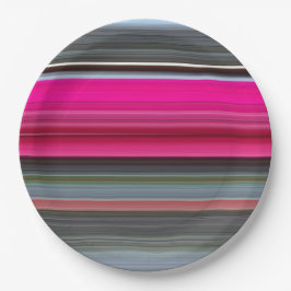 Plato De Papel Resumen #1: Cerise y gris