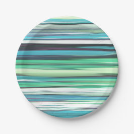 Plato De Papel Resumen #2: Azul azul de Aqua