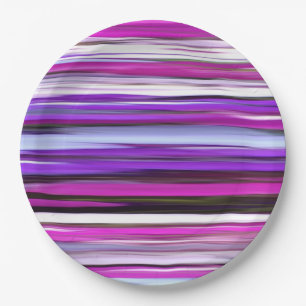 Plato De Papel Resumen #2: Desenfoque morado