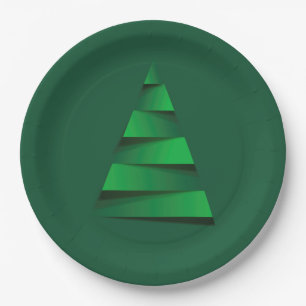 Plato De Papel Resumen de la fiesta navideña