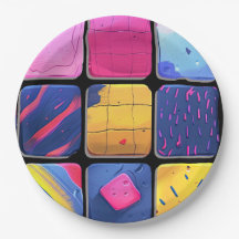 Resumen del patrón de bloques coloridos