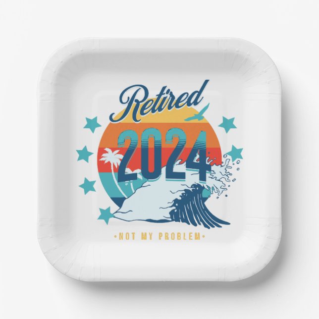 Plato De Papel Retirado Oficialmente 2024 (Anverso)