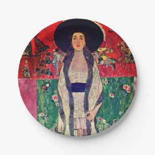 Plato De Papel Retrato Gustav Klimt de Adele Bloch-Bauer II
