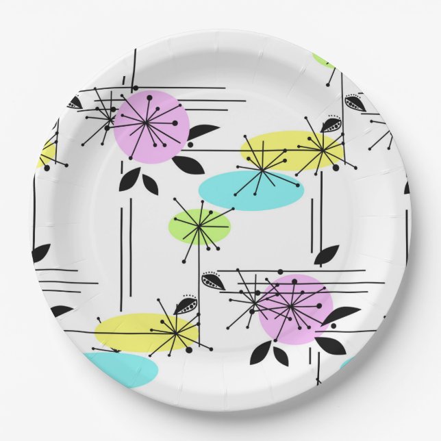 Plato De Papel Retro. (Anverso)