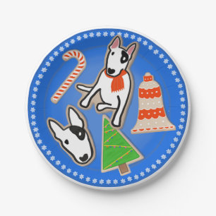 Plato De Papel Rex The TV Terrier Navidades Goodies placa de pape