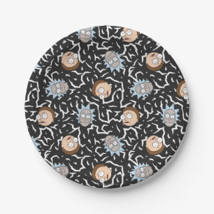 Plato De Papel Rick y Morty LightPattern