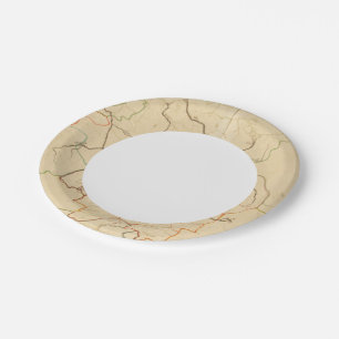 Plato De Papel Ríos alemanes 2