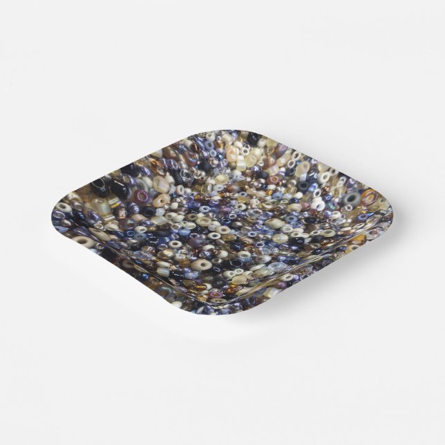 Plato De Papel Riqueza De Las Semillas (Angular)