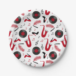 Plato De Papel Roaring 1920s Art Deco Paper Plate 