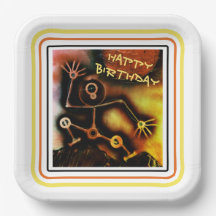 Robot Feliz Cumpleaños