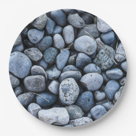 Plato De Papel Rock Garden